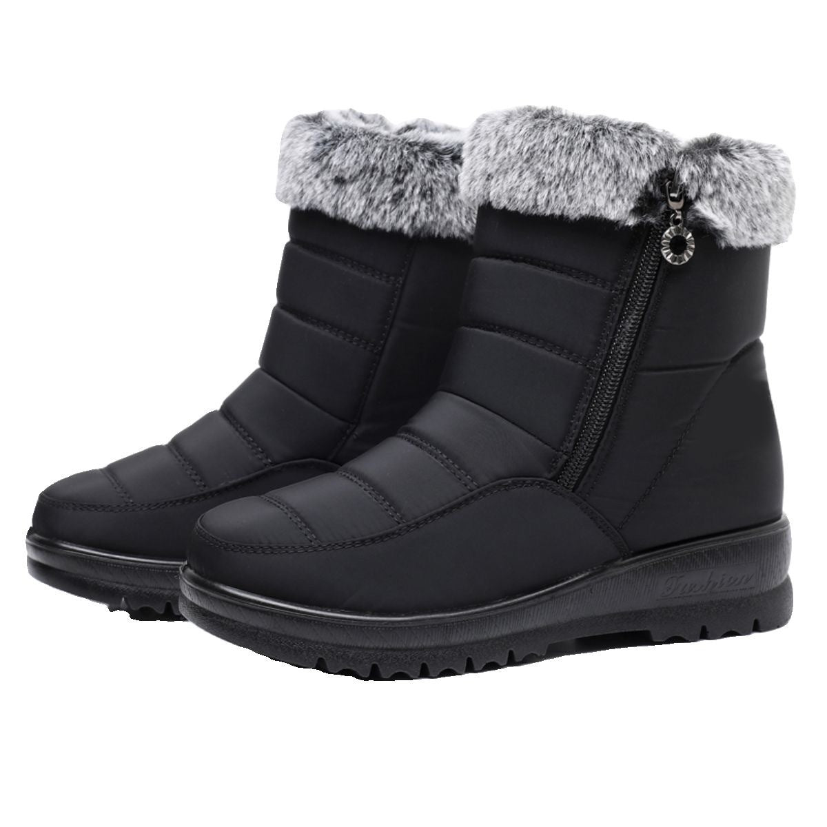 【2025 Nou】Cizme scurte de iarnă din bumbac pentru persoane de vârstă mijlocie și în vârstă cu lână