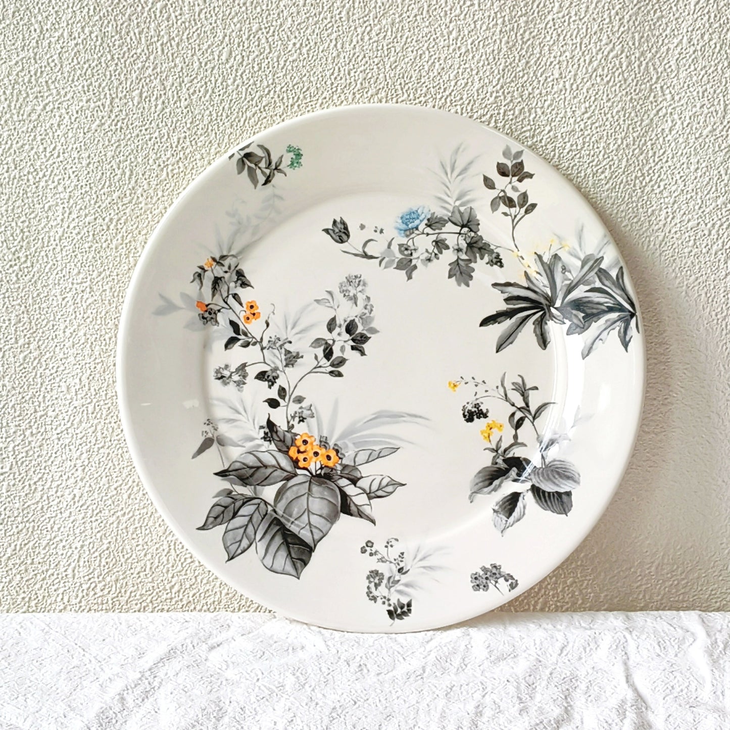 【2025 New】Farfurie de desert din ceramică cu fluturi și flori